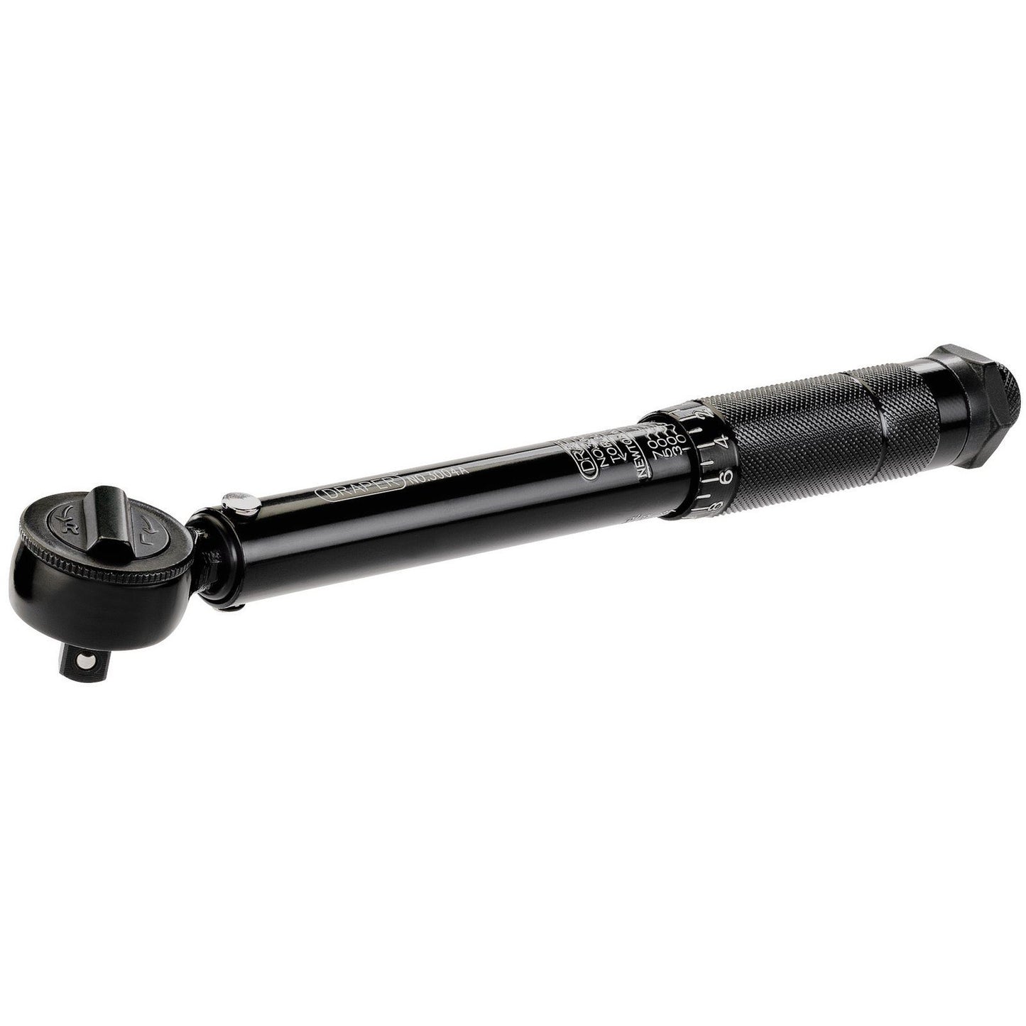 Draper Black 3/8" Square Drive Torque Wrench 10Nm 80Nm in Case Calibrated 64534