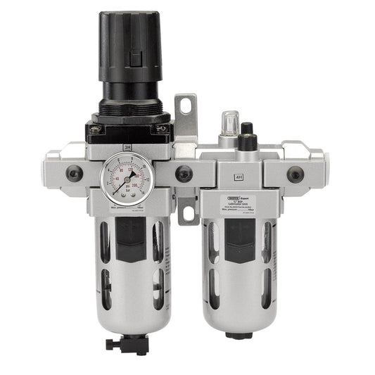 Draper Expert 1/2" BSP Combined Filter/Regulator/Lubricator -No. 24333