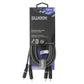 Sweex Stereo Audio Cable 2x RCA Male to 2x RCA Male 3m Dark Grey SWOP24200E30 - COTH24200GY30
