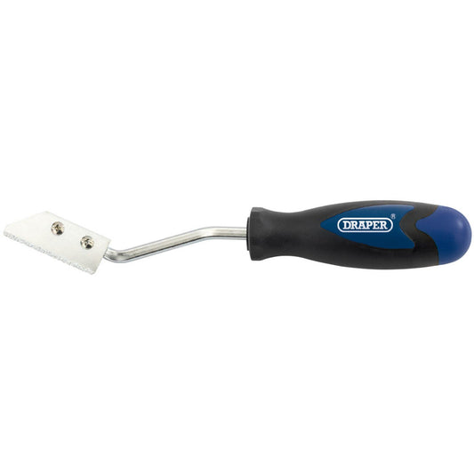 Draper Soft Grip Ceramic Bath Tile/Tiling Grout/Grouting Rake Work Tool - 49419