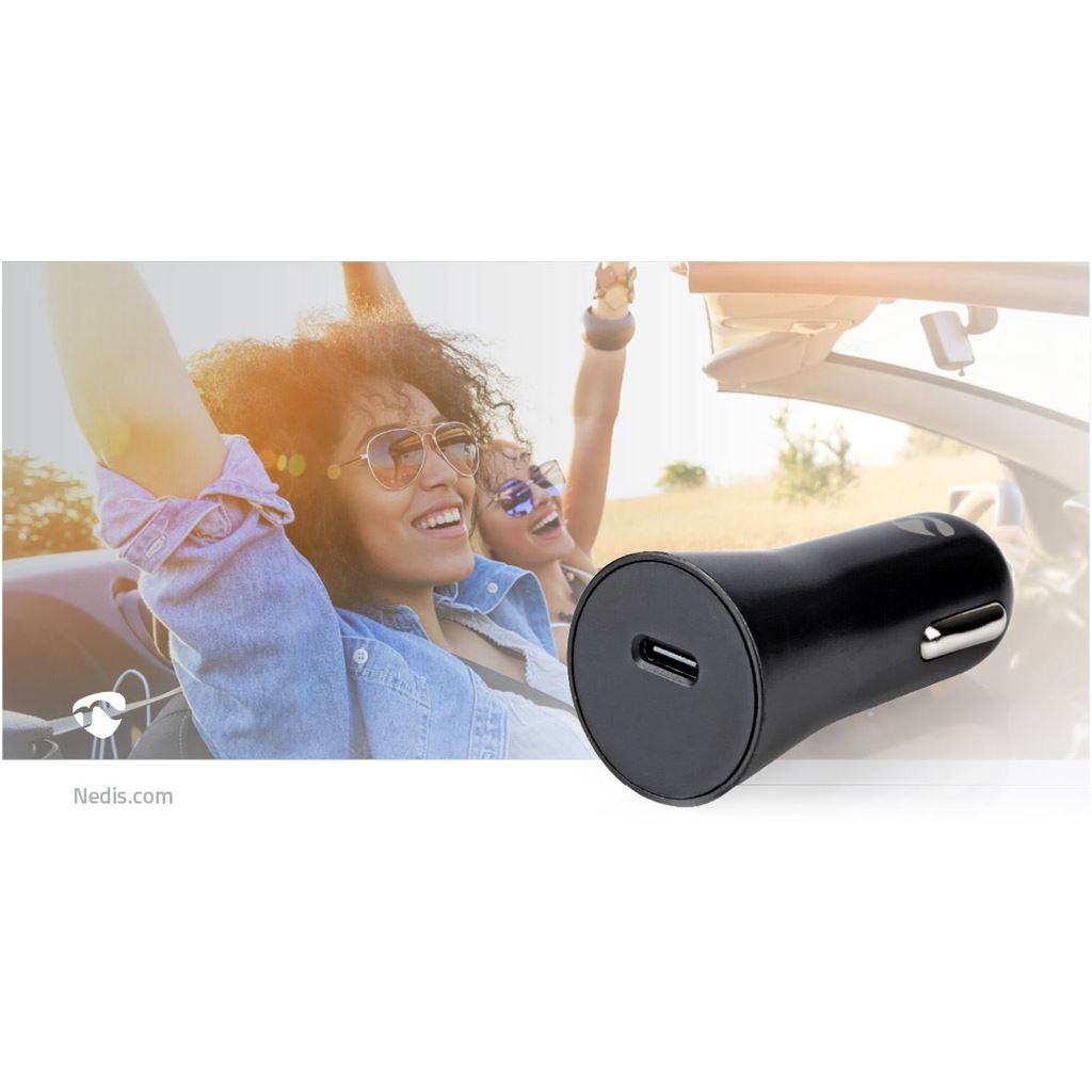 Car Charger 1,67 A  2,22 A  3,0 ANumber of outputs: 1Port type: USB-C 20 - CCPD20W101BK
