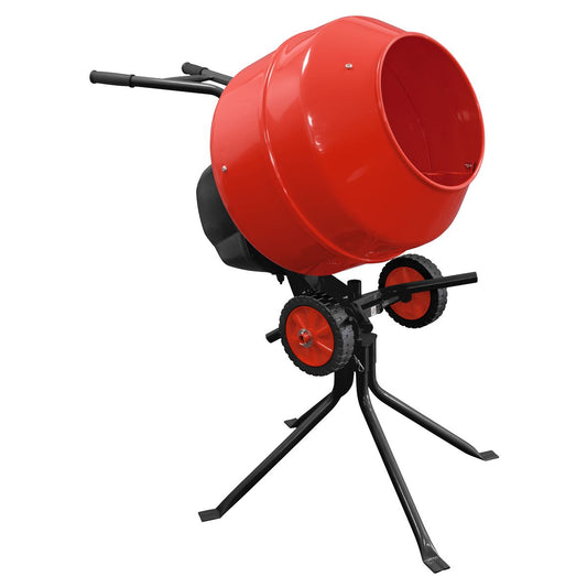 Sealey 650W Cement Mixer with Stand 160L CMX160