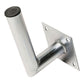 Konig Galvanised steel wall mount L-shaped 150/48 mm - SDWM100ME