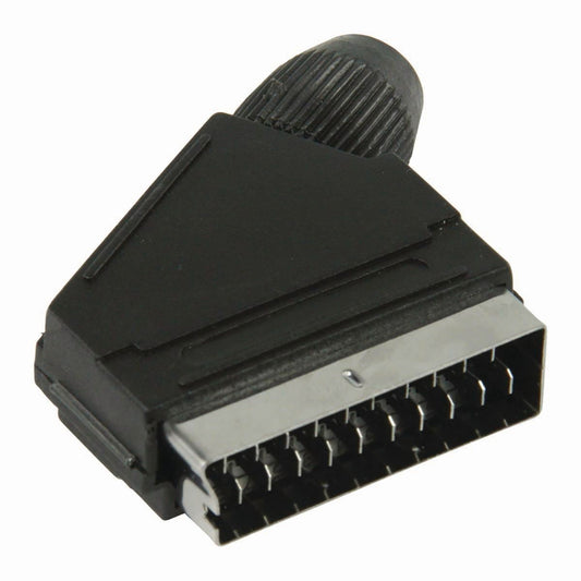 Nedis SCART Connector Male Black CVGP31990BK
