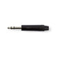 Nedis Audio Connector Stereo 6.35mm Male Black COTP23901BK