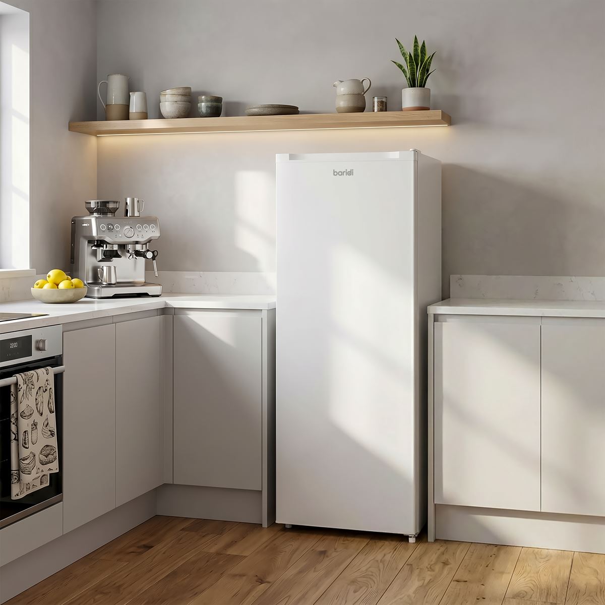 Baridi Freestanding Larder Fridge 241L � White DH322