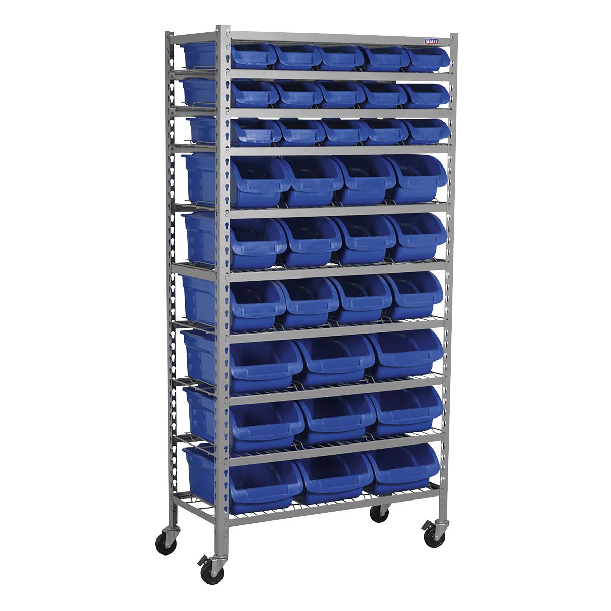 Sealey Mobile Bin Storage System 36 Bins TPS36