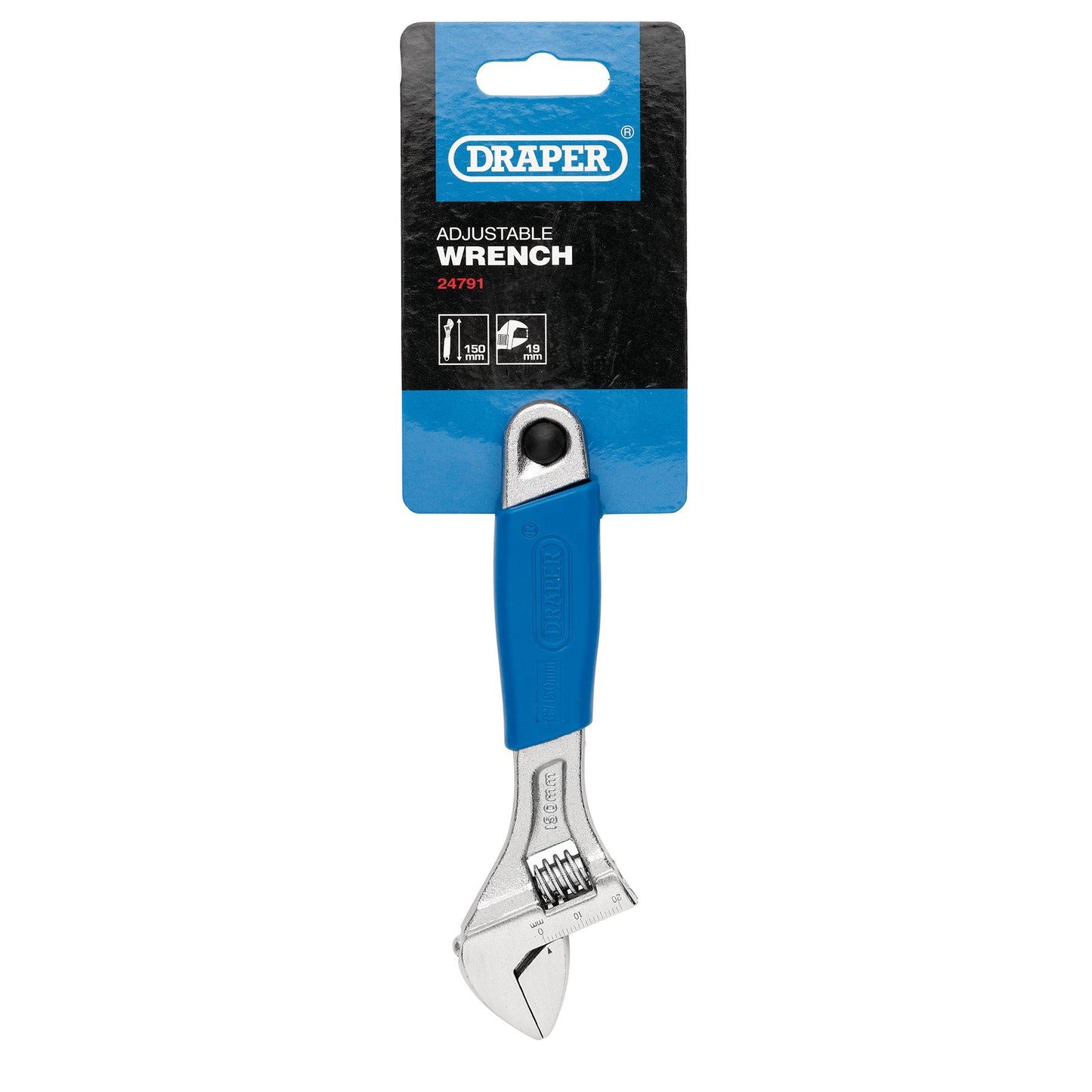 Draper 150mm Adj/Wrench S/Grip 380CD/SG