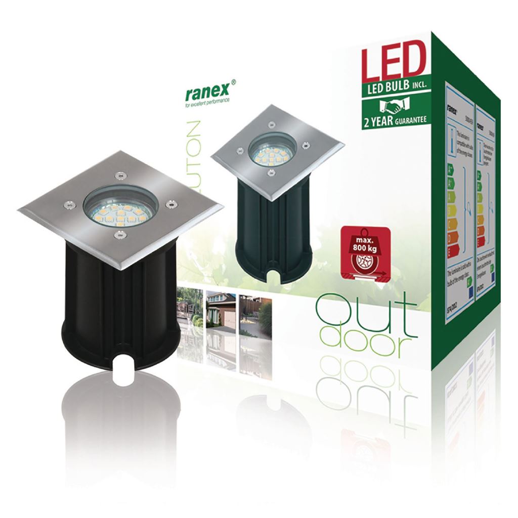 Ranex LED Ground Spot 3W 230lm 3000 K 158620 Ground Light - RA-0158620