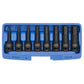 Sealey Impact Hex Socket Bit Set 8pc 1/2"Sq Drive AK5601
