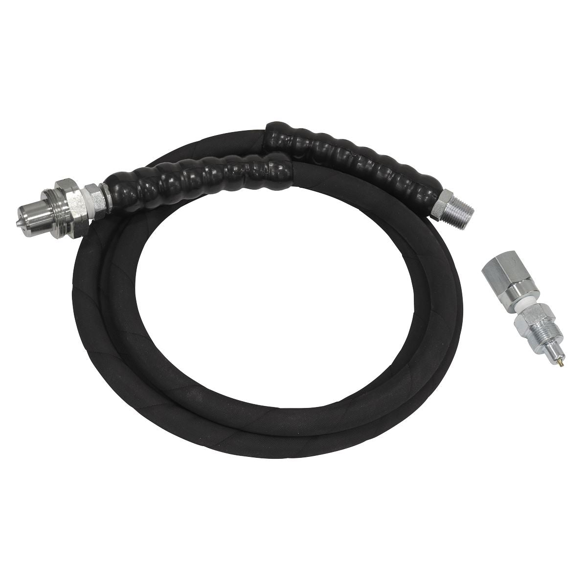 Sealey High Pressure Hydraulic Hose 3/8" & 3/8" to 1/4" Adaptor RE111