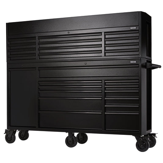 Draper Bunker Combined Roller Cabinet and Tool Chest, 25 Drawer, 72" 24253