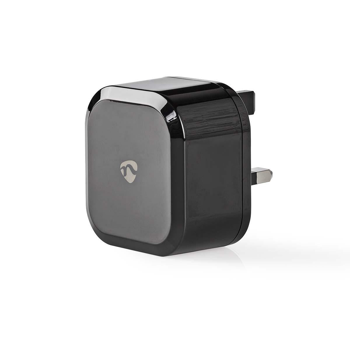 Nedis Wall Charger 3.0A USB-C Power Delivery 18W Black WCPD18W100BKUK