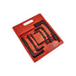 Amtech Brand 6 Piece Large Jumbo Hex Key Set Steel 8/10/12/14/17 & 19mm Sizes - I9040