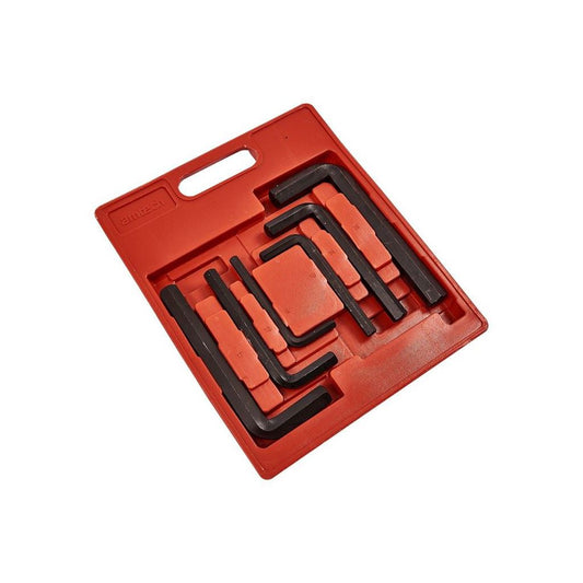 Amtech Brand 6 Piece Large Jumbo Hex Key Set Steel 8/10/12/14/17 & 19mm Sizes - I9040