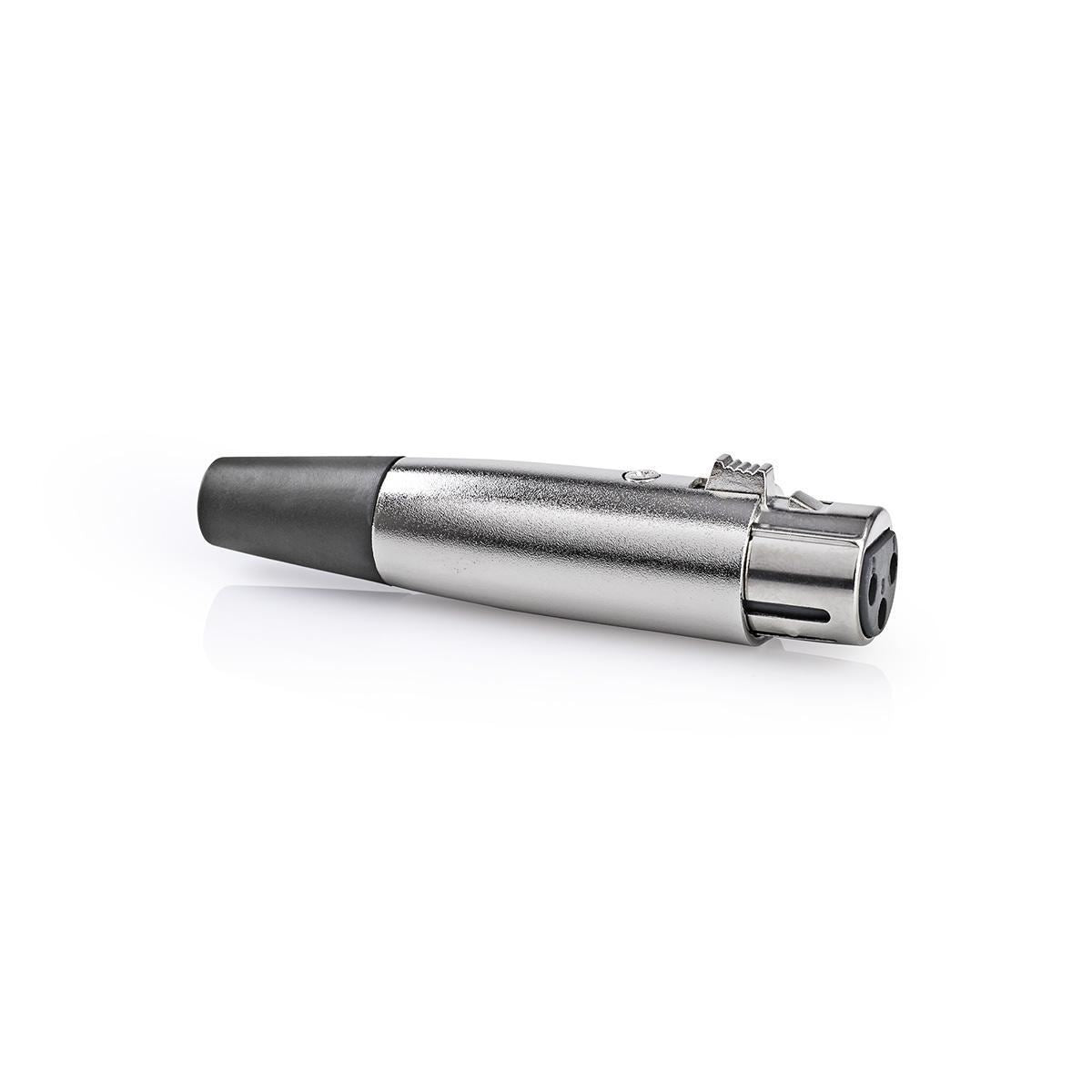 Nedis XLR Connector XLR 3-pin Female 25 pieces Metal CAVC15902ME