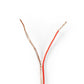Nedis Speaker Cable 2x 0.75 mm2 15m Wrap Transparent - CAGW0750TR150