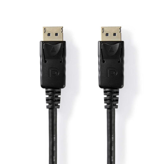 DisplayPort Cable DisplayPort Male DisplayPort Male Nickel Plated 2m Round PVC
