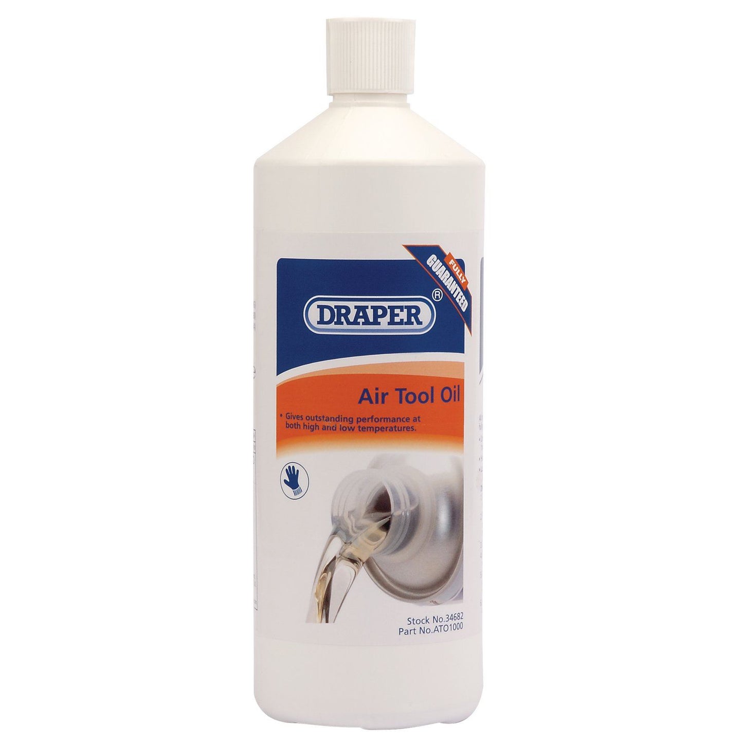 Draper 1x 1l Air Tool Oil Garage Equipment Professional Standard Tool 34682
