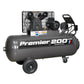 Sealey Air Compressor 200L Belt Drive 3hp 415V 3ph SAC3203B3PH