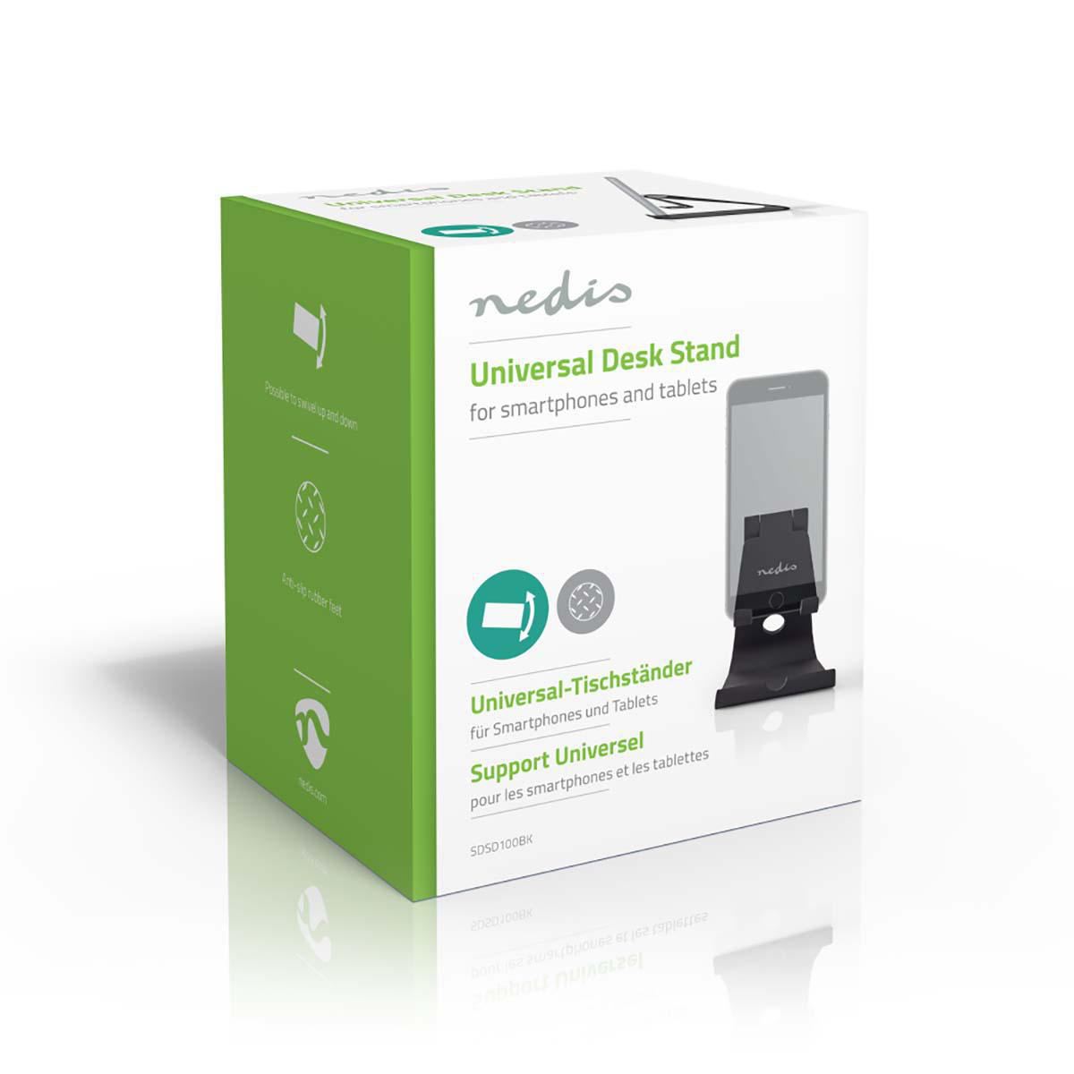 Nedis Smartphone/Tablet Stand Adjustable Black SDSD100BK
