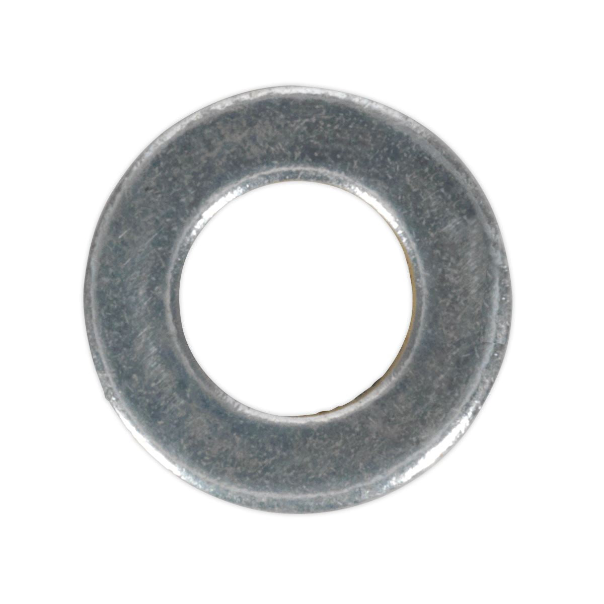 Sealey Flat Washer DIN 125 - M6 x 12mm Form A Zinc Pack of 100 FWA612