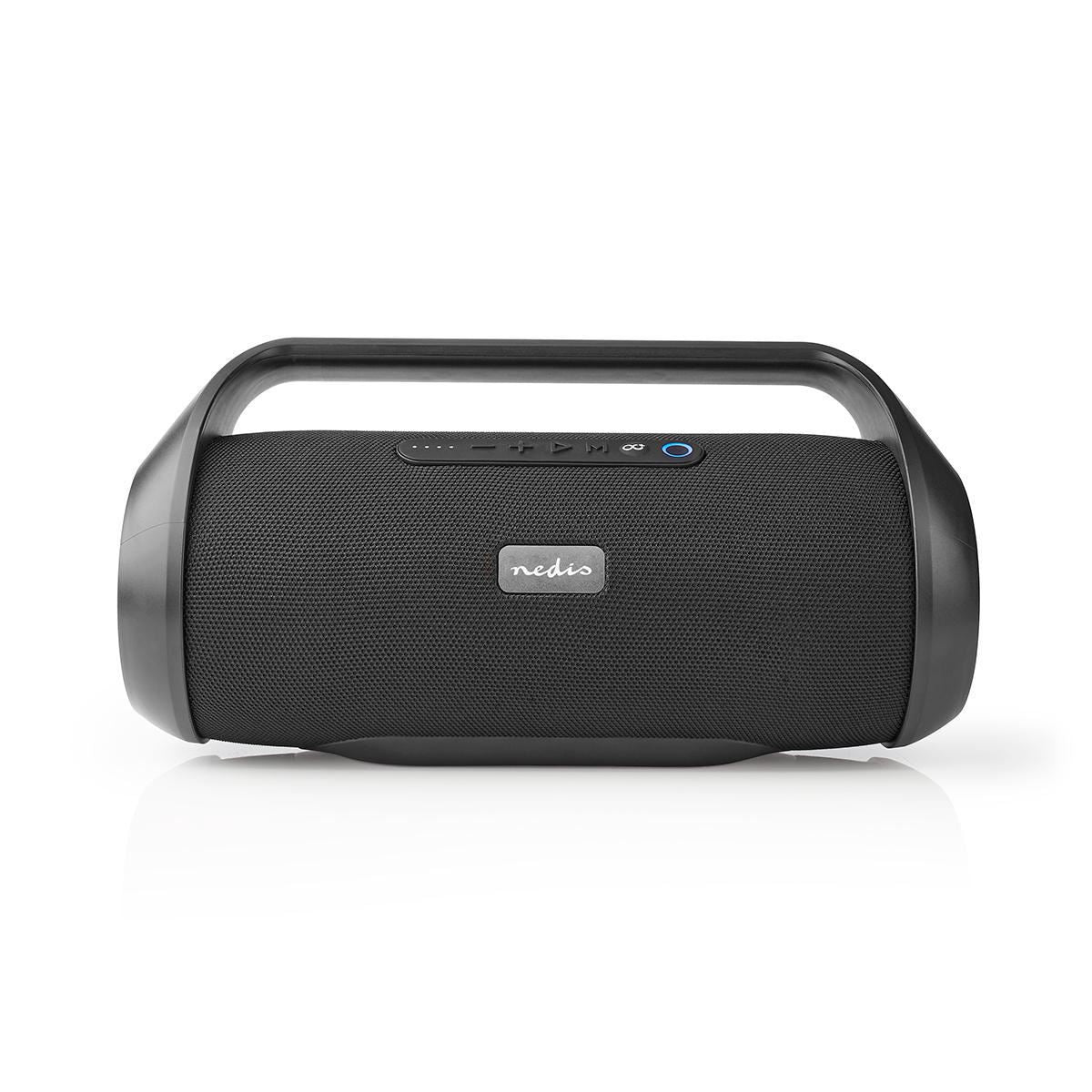 Nedis Party Boombox 6 Hours Playtime Bluetooth® TWS Carrying Handle Black - SPBB320BK