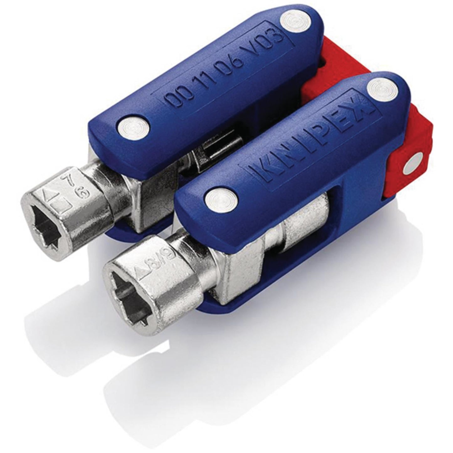 KNIPEX 00 11 06 V03 Control Cabinet Key "Double-Joint", 62 mm