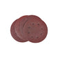 Amtech 10x 115mm Circular Sanding Sheet Disk Round Hook & Loop P80 Grit - V4065