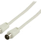 (Disc) Glaxio Coax antenna cable coax male to coax male 3m white VLSP40200W30 LL IG1.LL.250 Stocked