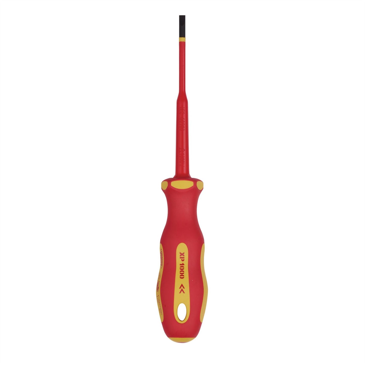 Draper Ergo Plus Slimline Plain Slot VDE Screwdriver (4.0mm x 100mm) - 02160