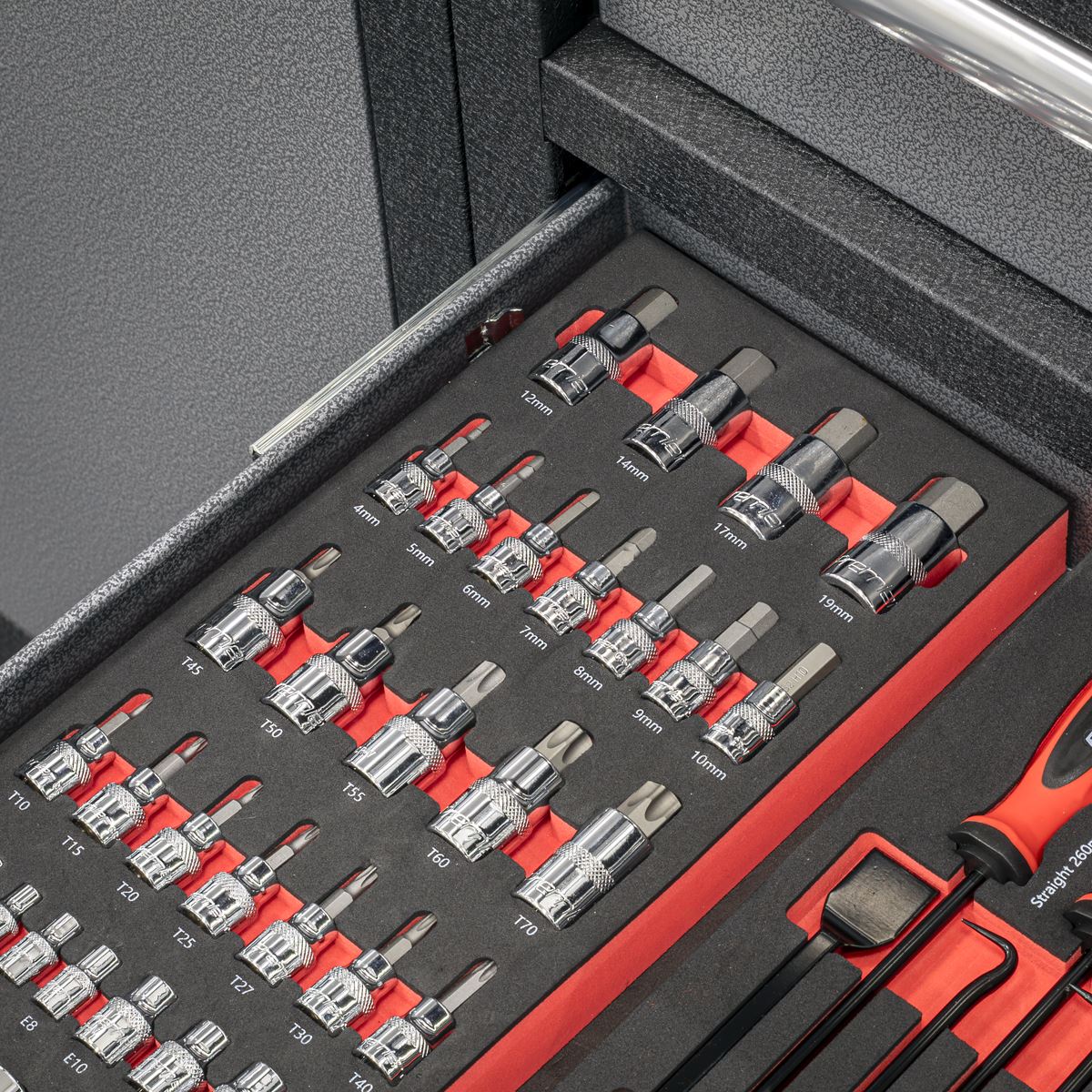 Sealey Premier Socket Bit Set with Tool Tray 37pc TBT61