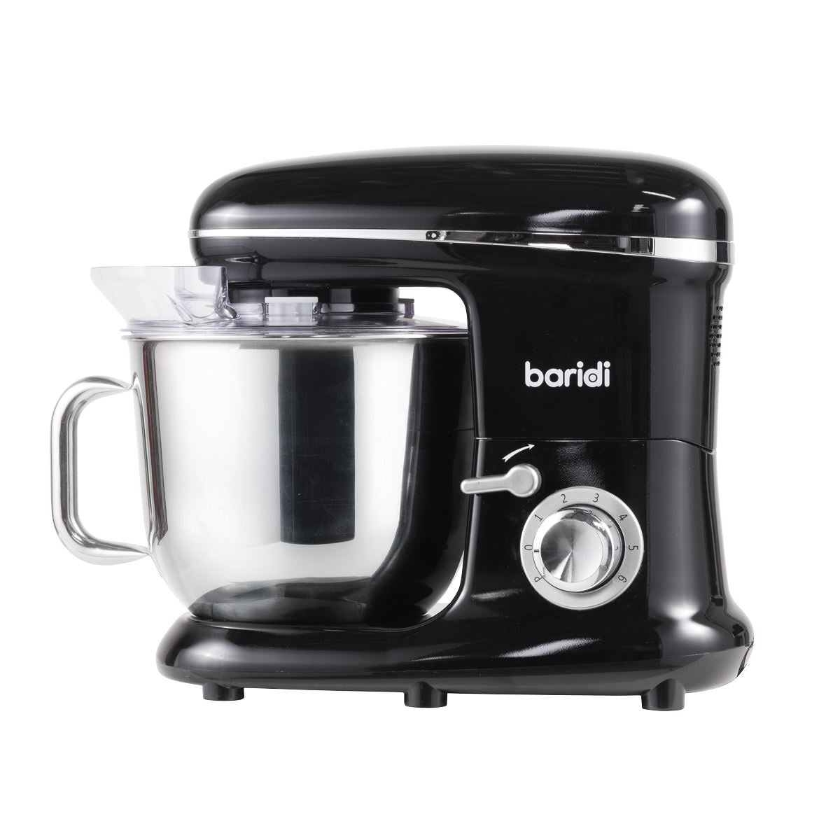 Baridi 1500W Stand Mixer with Accessories 6L - Black DH173