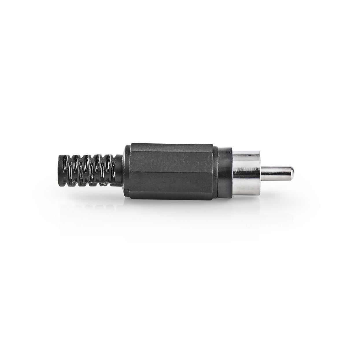 Nedis RCA Connector RCA Male 25 pieces Black CAVC24905BK