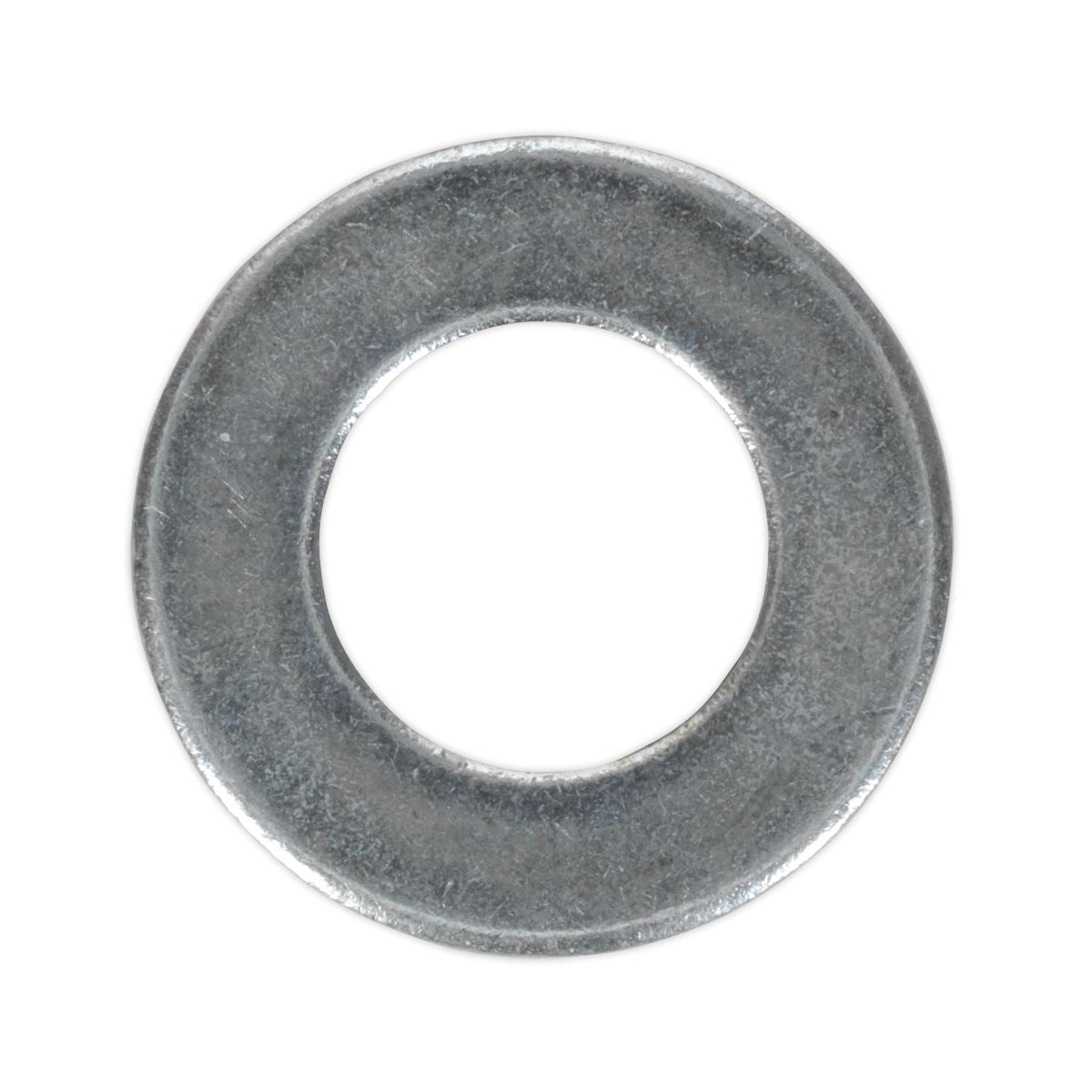 Sealey Flat Washer DIN 125 M12 x 24mm Form A Zinc Pack of 100 FWA1224