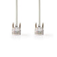Nedis Cat 5e UTP Network Cable RJ45 Male to RJ45 Male 5m Grey CCGP85100GY50