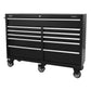 Sealey Rollcab 11 Drawer 1430mm Heavy-Duty Black PTB143011