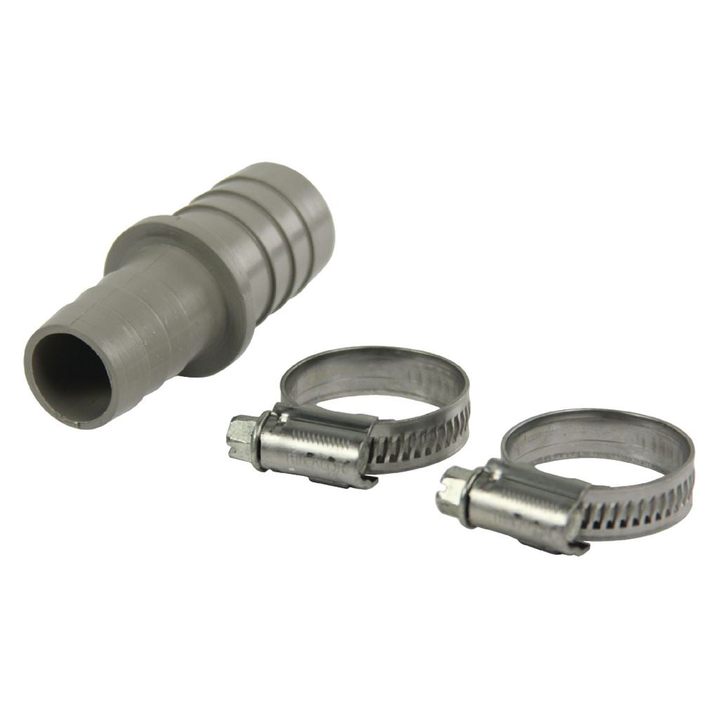 HQ Extension piece + 2 hose clips (16-27 mm) 19 x 22 mm - WAEP1922CL