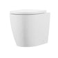 Baridi Back-to-Wall Toilet with Soft Close Seat & Rimless Flush � White DH334