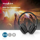 Nedis Wireless Headphones Bluetooth® Over-ear Black