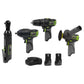 Sealey 4 x 10.8V SV10.8 Series Cordless Combo Kit - 2 Batteries & Euro Plug CP108VCOMBO1EU