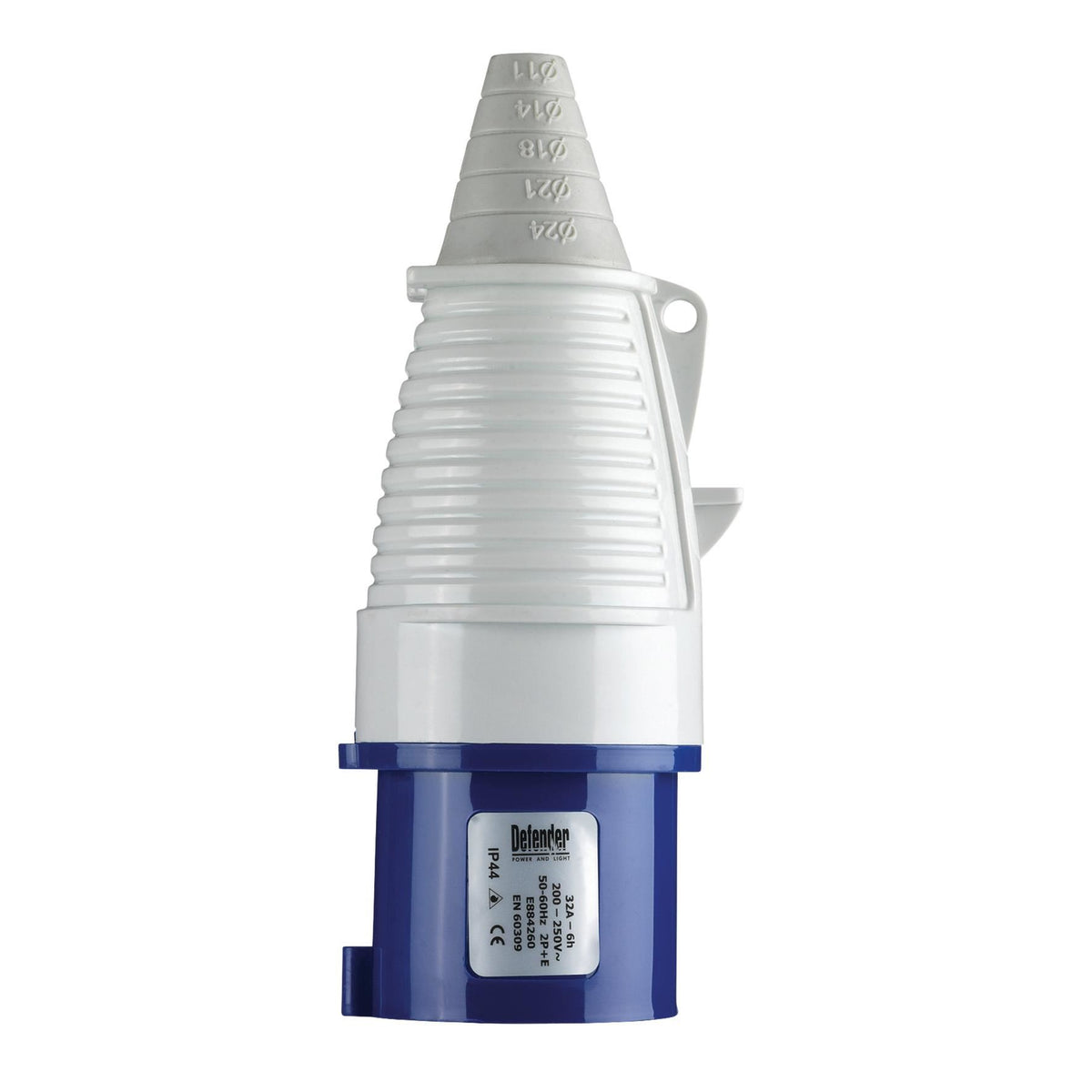 Defender E884260 230V Plug, 32A