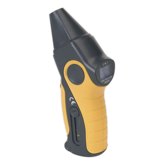 Sealey Tyre Pressure & Tread Depth Gauge 0.21-6.9bar(3-99.5psi) TSTPG7