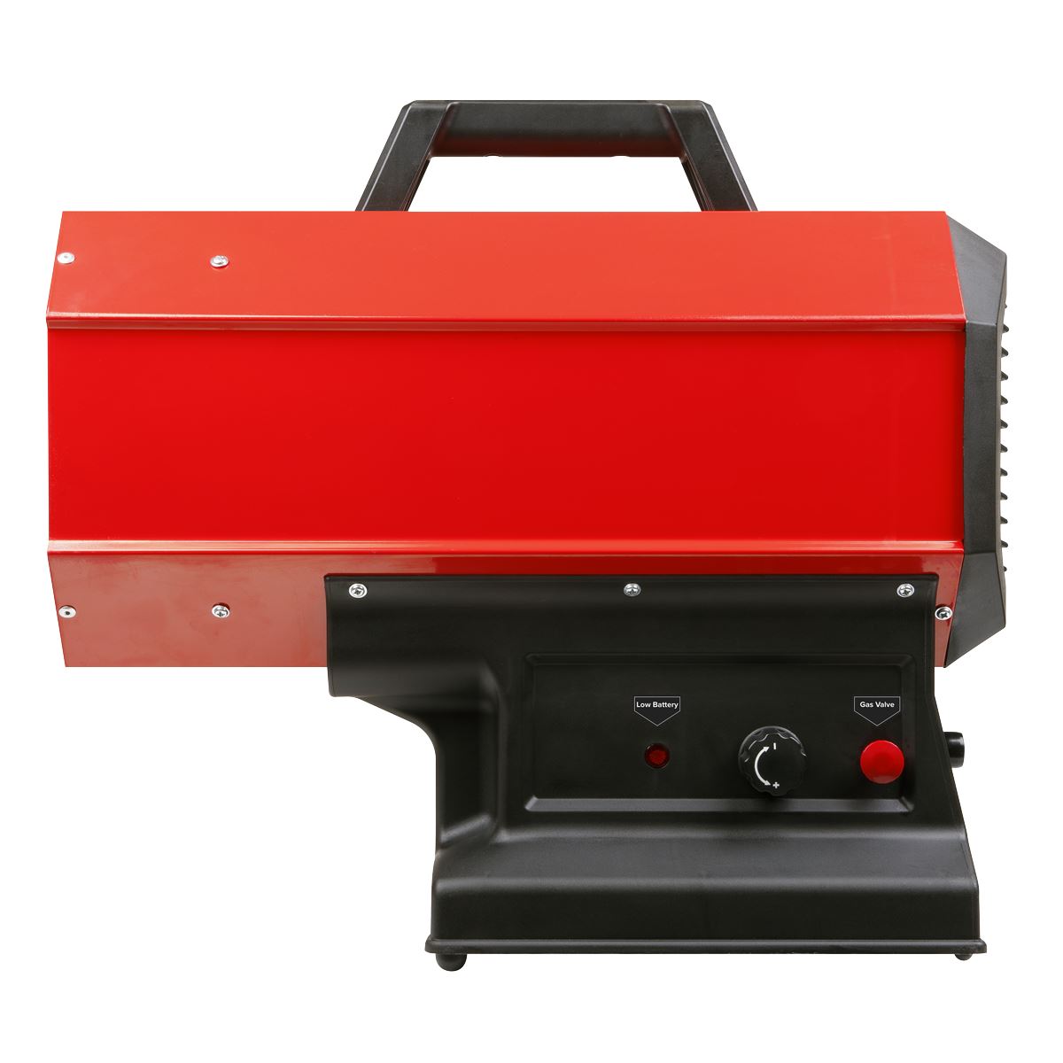 01 Sealey 2-in-1 Cordless/Corded SV20 Space Warmer Propane Heater with Battery and Charger LP69CCOMBO