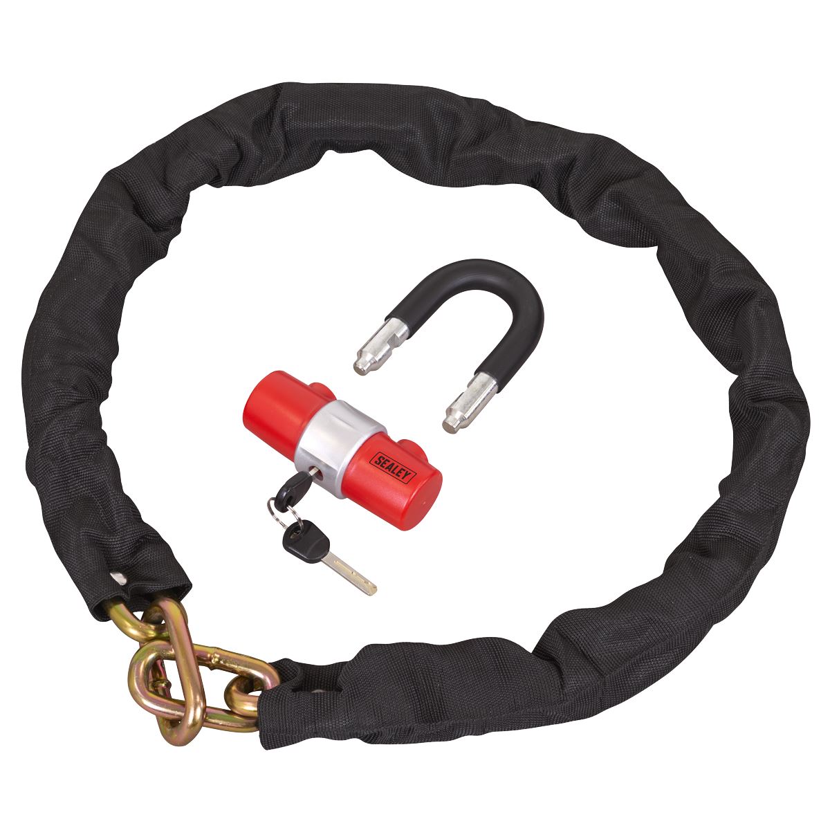 Sealey Motorcycle Chain Lock 1.2m SSCL12