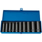 Draper 10 piece HI-TORQ 6 Point 1/2" drive Deep Metric Impact Socket Set. 38369