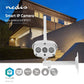 Nedis SmartLife Outdoor Camera Wi-Fi 1080p IP67 Cloud/microSD Night Vision White