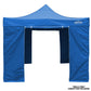 Sealey Dellonda Premium Side Walls/Doors/Windows for Gazebo/Marquee, Fits 2 x 2m Models - Blue DG143