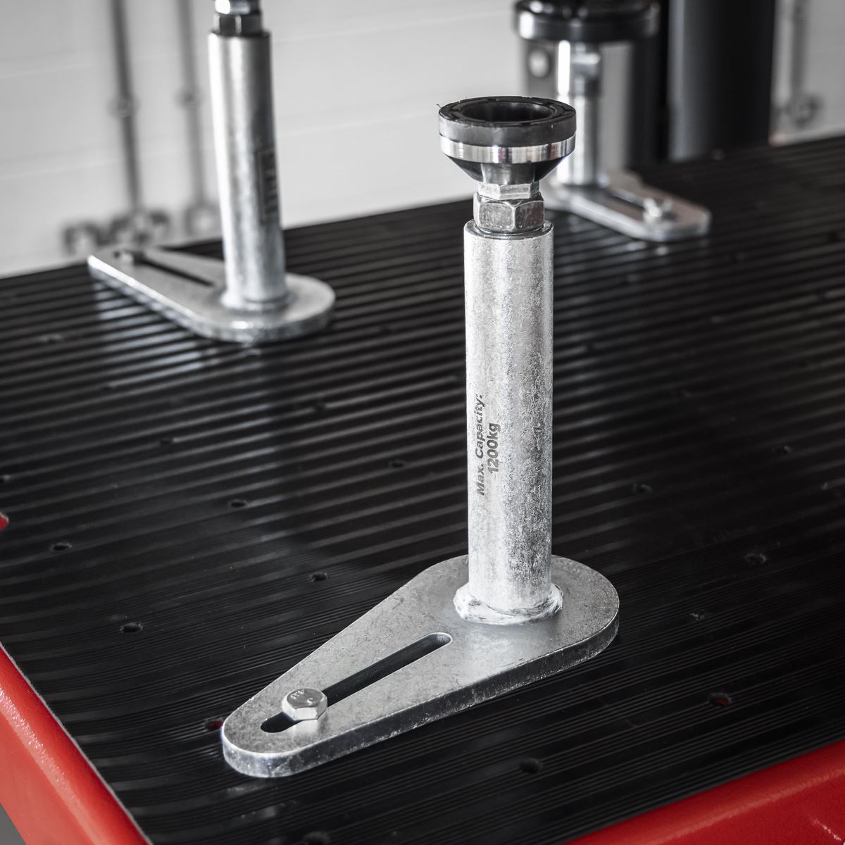 Sealey 2pc Lifting Platform Adjustable Small Saddle Adaptor EVBT10