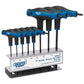 Draper Expert 8 Pce T-Handle Metric TORX/TX Key/Wrench Set T9-T40 + Stand 33872